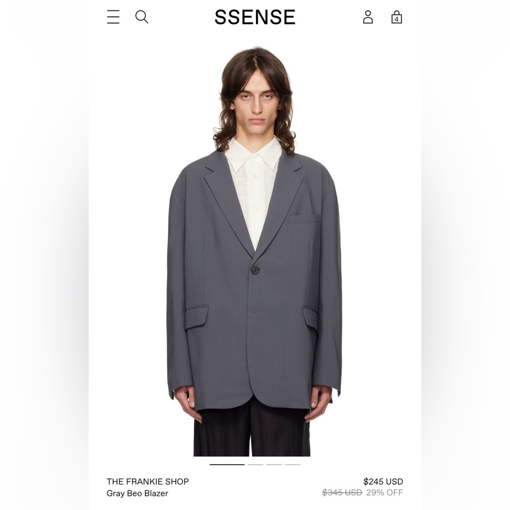 The Frankie Shop Beo Blazer